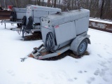 LINCOLN Model SAE400 Portable Welder, s/n A639707, powered by 6 cylinder gas engine. In good
