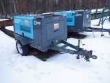 2016 AIRMAN Model PDS185S-6E1, 185CFM Portable Air Compressor, s/n B4-6E10519, powered by Yanmar