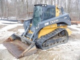 2017 JOHN DEERE Model 331G Crawler Skid Steer Loader, s/n 318059, powered by JD diesel engine and 2