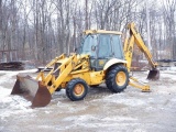 1994 JCB Model 214, 4x4 Tractor Loader Extend-A-Hoe, s/n 416426, powered by Perkins diesel engine