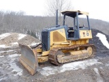 2007 JOHN DEERE Model 650J XLT Crawler Tractor, s/n 142215, powered by JD diesel engine and