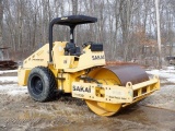 2016 SAKAI Model SV412D Vibratory Compactor, s/n 3SV50-50191, powered by Cummins QSB3.3 diesel