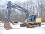 2017 JOHN DEERE Model 210G LC Hydraulic Excavator, s/n 1FF210GXVHF525241, powered by JD diesel
