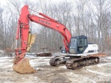 2008 LINK-BELT Model 210X2 Hydraulic Excavator, s/n EHCJ8-3181, powered by Isuzu diesel engine and
