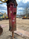 2013 ALLIED Model AR130 Hydraulic Demolition Hammer, (Purchased New) (Fits Lots 66 Thru 71)