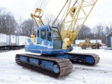 1993 KOBELCO Model CK550, 55 Ton Hydraulic Crawler Crane, s/n GM00332, powered by Mitsubishi 6D15T