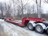 2016 ROGERS Model CN55PL1/0/51/26/102/3XAR, 55 Ton Tri-Axle Lowboy Trailer, VIN# 1RBH55309GAR26408,
