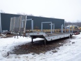 1984 TRAIL KING Model TK70-4060, 35 Ton Tandem Axle Drop Deck Trailer, VIN# 1TKJ04029EM034346,