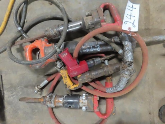 (5) Pneumatic Chipping Hammers