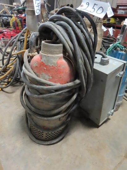 GODWIN 3" Electric Submersible Pump, with switch gear