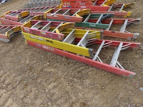 8', 6', and 4' Fiberglass Step Ladders