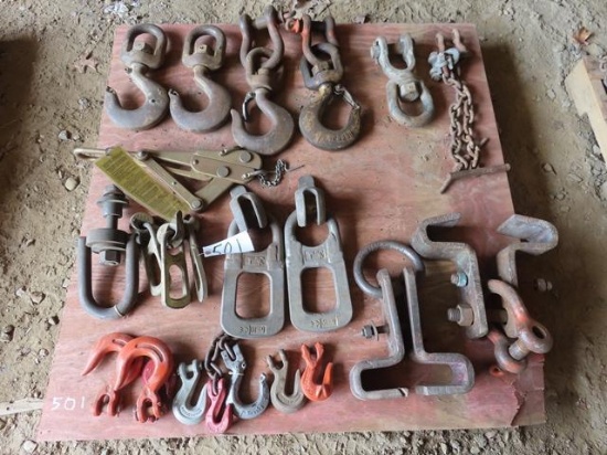 Beam Clamps, Hooks, and Lifting Devices