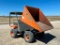 2000 AUSA Model 300-RH, 4x4 Rubber Tired Dumper, s/n 15822006, powered by Isuzu 3 cylinder diesel
