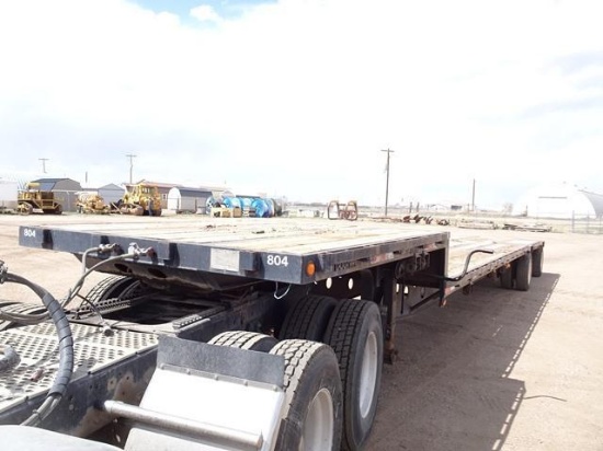 1996 DOONAN Model 402D3 Spread Axle Step Deck Trailer, VIN# 1D9BG4828T1208463, equipped with