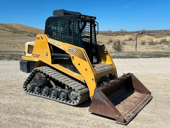 2006 ASV Model RC60 Positrack Crawler Skid Steer Loader, s/n RSE01910, powered by diesel engine and