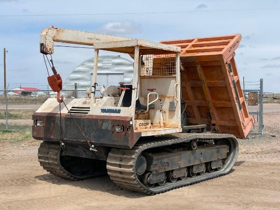 YANMAR Model C60R Crawler Dumper, s/n unknown, powered by 4 cylinder diesel engine and hydrostatic