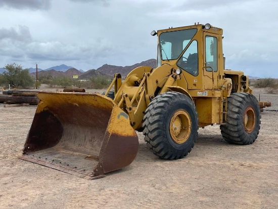 1974 CATERPILLAR Model 950 Rubber Tired Loader, s/n 81J07569, powered by Cat 3304 diesel engine and