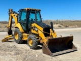 2008 CATERPILLAR Model 420E, 4x4 Tractor Loader Extend-A-Hoe, s/n HLS06337, powered by Cat diesel