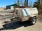 1987 INGERSOLL RAND 185CFM Portable Air Compressor, s/n 165260U87957, powered by John Deere 4