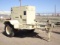 15KW Portable Gen Set, powered by 4 cylinder diesel engine, equipped with 120/240 volt and air
