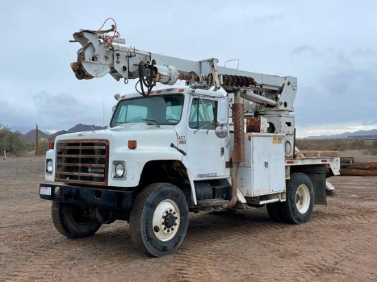 TELELECT Model Commander 20,950# Digger Derrick, s/n 447-45FU, equipped with 3-section boom, pole