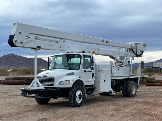 2007 LIFT-ALL Model LAN/HD-75-2E, 75' Aerial Lift, s/n 9171110775LAN/HD, equipped with 800# 2-man