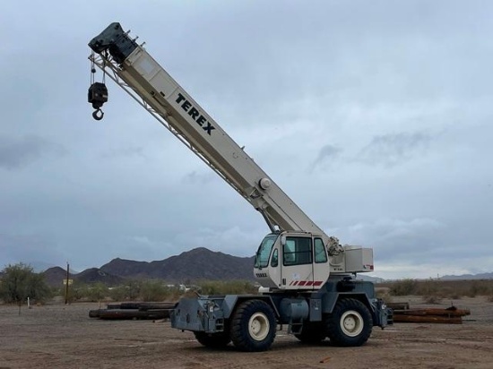 2001 TEREX Model RT230, 30 Ton Hydraulic Rough Terrain Crane, s/n 12452, powered by Cummins 6
