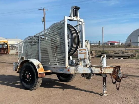 1982 PENGO Model TRBWT1048, 48" Offset Bull Wheel Tensioner, s/n IDTL052434AA, equipped with