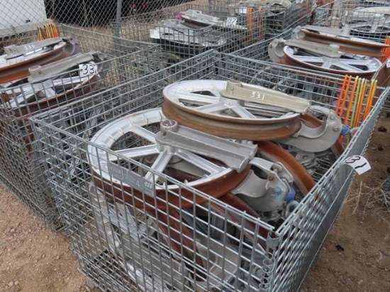 (8) 28" Helicopter Stringing Blocks (DAY 2) (CO)