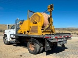 Single Drum Rope Puller, powered by Ford V-8 gas engine, equipped with 10,000' of 3/4