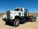 1965 KENWORTH Model 923 6x6 Winch Truck Tractor, VIN# 82168, powered by Detroit 6V92 diesel engine
