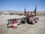 1987 PEERLESS Tandem Axle Pole Trailer, VIN# 1PLA02426HTB82330, equipped with approximately 40'