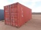20' Overseas Storage Container, with wood shelves (CO)