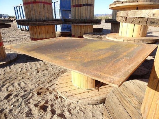 (2) 5' x 8' x 3/4" Steel Road Plate (AZ)
