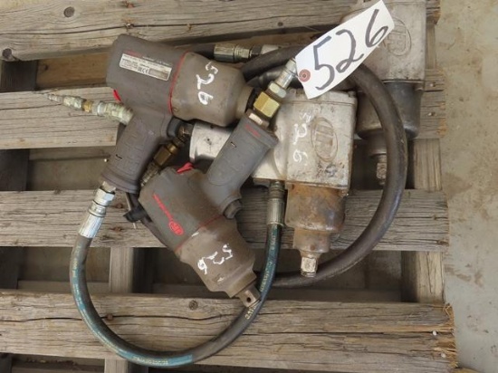 (4) 3/4" Pneumatic Impact Wrenches (CO)