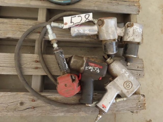 (5) 1/2" Pneumatic Impact Wrenches (CO)