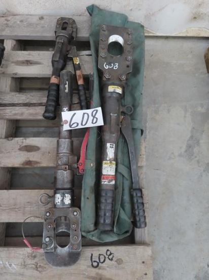 (3) Manual Hydraulic Cable Cutters (CO)