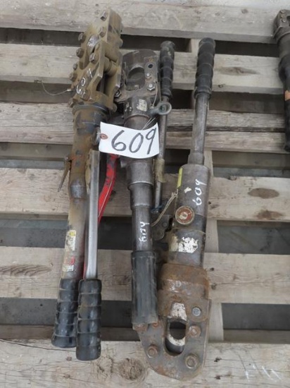 (3) Manual Hydraulic Cable Cutters (CO)