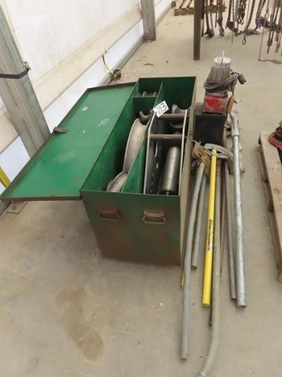 GREENLEE Model 885 Hydraulic Conduit Bender, with 10,000PSI electric pump and Hand Benders (CO)