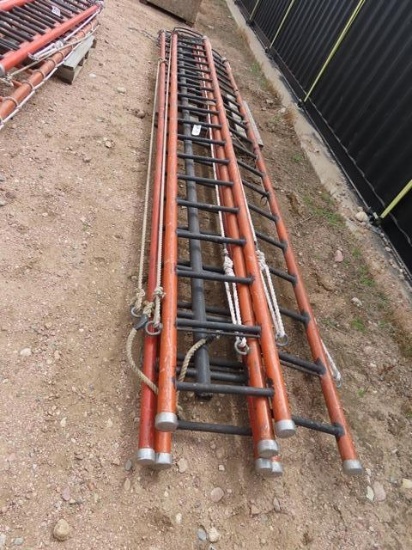 (4) 20' Fiberglass Hanging Ladders (CO)