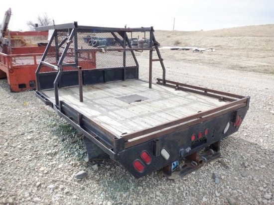 8'6" Flatbed Body, with gooseneck hitch (Sales Tax) (WY)
