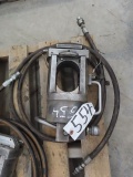 ALCOA 60 Ton Hydraulic Press Head, with hose (CO)