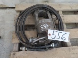 ALCOA 60 Ton Hydraulic Press Head, with hose (CO)