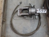 ALCOA 60 Ton Hydraulic Press Head, with hose (CO)
