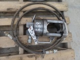 ALCOA 60 Ton Hydraulic Press Head, with hose (CO)