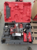 MILWAUKEE 2787 Cordless Magnetic Drill Press, with battery, charger, and accessories (CO)
