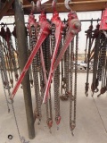 (4) COFFING 3 Ton Chain Hoists (CO)