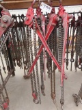 (4) COFFING 3 Ton Chain Hoists (CO)