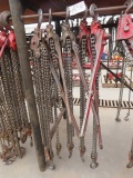 (1) COFFING 6 Ton and (4) COFFING 3 Ton Chain Hoists (CO)