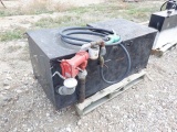 Combination Fuel Tank/Tool Box, with electric pump (Sales Tax) (WY)